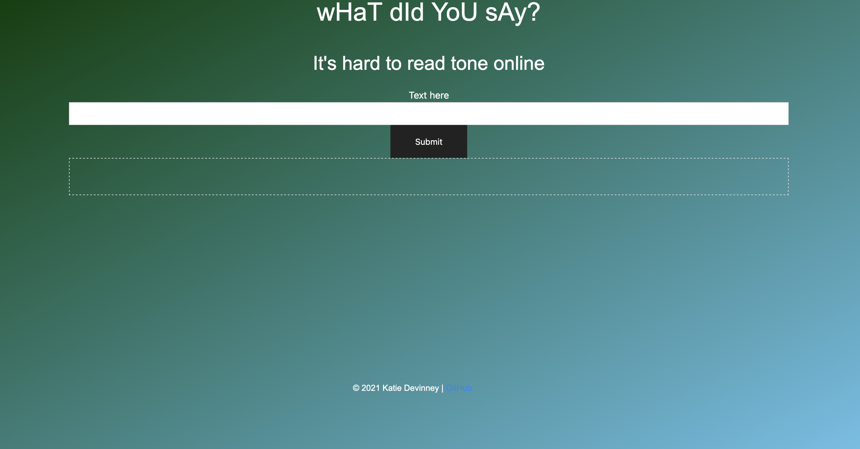 Sarcastic Text Generator